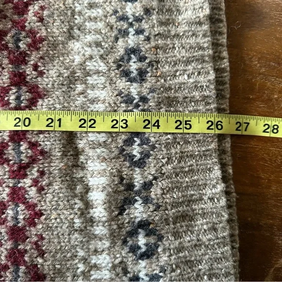 Eddie Bauer wool blend ski winter pullover sweater‎ men’s size XL - Picture 7 of 8